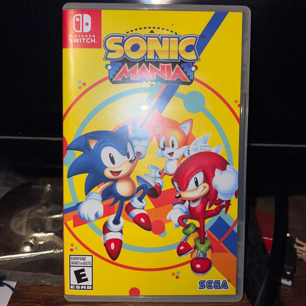 Sonic Mania Nintendo Switch game